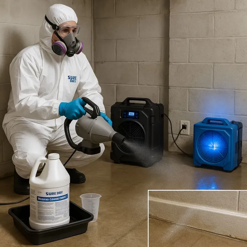 Sanitization and Odor Removal process in Troy, PA