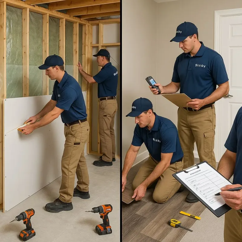 Repairs and Reconstruction process in Troy, PA