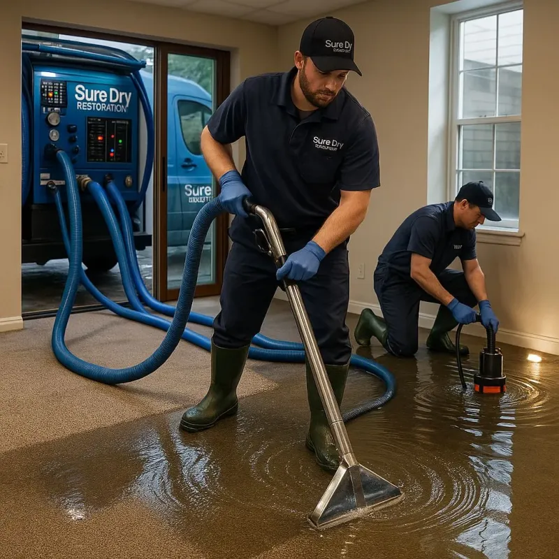 Water Extraction and Removal process in Troy, PA
